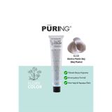 PURING Flory Color Papatya Özlü Amonyaksız Saç Boyası 100ml -11.13 Ekstra Platin Bej (Bej Platin)