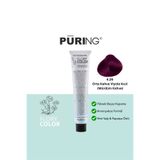 PURING Flory Color Papatya Özlü Amonyaksız Saç Boyası 100ml - 4.26 Orta Kahve Viyole Kızıl (Mürdüm Kahve)