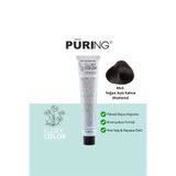 PURING Flory Color Papatya Özlü Amonyaksız Saç Boyası 100ml - 55.0 Yoğun Açık Kahve (Kestane)
