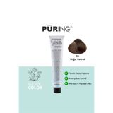 PURING Flory Color Papatya Özlü Amonyaksız Saç Boyası 100ml - 7.0 Doğal Kumral (Klasik Kumral)