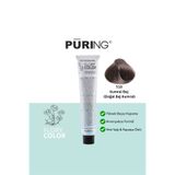 PURING Flory Color Papatya Özlü Amonyaksız Saç Boyası 100ml - 7.13 Kumral Bej (Doğal Bej Kumral)