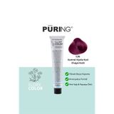 PURING Flory Color Papatya Özlü Amonyaksız Saç Boyası 100ml - 7.26 Kumral Viyole Kızıl (Fuşya Kızıl)