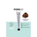 PURING Flory Color Papatya Özlü Amonyaksız Saç Boyası 100ml - 8.3 Açık Kumral Dore (Bal Sarısı)