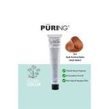 PURING Flory Color Papatya Özlü Amonyaksız Saç Boyası 100ml - 8.4 Açık Kumral Bakır (Açık Bakır)