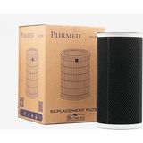 Purmed Xiaomi Mi 1 / 2H / 2S / 3H / 3C / Pro / 4 Hava Temizleyici HEPA Filtre İçine Uyumlu Ekstra Karbon İç Filtre – Yedek Kartuş