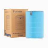 Purmed Xiaomi Purifier H Uyumlu H13 + Aktif Karbon | RFID Çipli | Mavi Renk | Yüksek Verimli 3 Katmanlı Filtrasyon