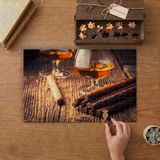 Puro ve Konyak Tasarımı 240 Parça Ahşap Puzzle Ahşap Kutuda MP01378