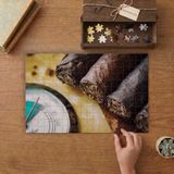 Puro ve Pusula Tasarımı 240 Parça Ahşap Puzzle Ahşap Kutuda MP01375