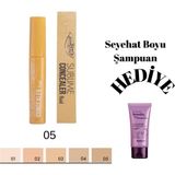 Purobio Cosmetics Vegan Göz Altı Kapatıcısı – Koyu Halka Karşıtı, Nemlendirici ve Doğal Etki No 05 - Koyu Orta Ten