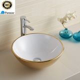 Puroser Artemis Gold Tezgah Üstü Çanak Lavabo - Parlak Beyaz - Yok