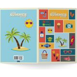 Purple & More Karne Serisi No 01 Harika Tatil Temalı Karton Dosya 20’li Paket