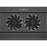 Pusat Alüminyum Çift Fanlı 1000 RPM Laptop Soğutucu