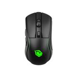 Pusat Reflex Pro Yüksek Performanslı RGB PixArt AIM 3335 Sensör, 16000 DPI Kablosuz Oyuncu Mouse Siyah