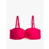 Push Up Bikini Üstü Dolgulu Balenli Çıkarılabilir Askılı
