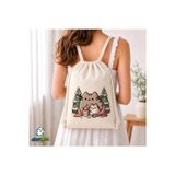 Pusheen Büzgülü Keten Çanta C247