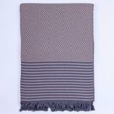 Püskül Çift Kişilik Yatak Örtüsü ve Pike |%100 Pamuklu Ince Hafif Yazlık Battaniye | Boho Dekoratif Koltuk Örtüsü | Çok Amaçlı Çeyizlik Günlük Kullanım (Bej, 200X250 cm Çift Kişilik Pike) - 001-Renkli - 10 x 10 cm