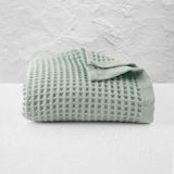 Püskül Lüks Waffle Banyo Havlusu 1 Adet, Büyük Boy 80X160 Cm, 100% Pamuk, Yüksek Kaliteli Banyo Havluları - 80 x 160 cm - Mint Yeşili