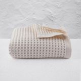 Püskül Lüks Waffle Banyo Havlusu 1 Adet, Büyük Boy 80X160 Cm, 100% Pamuk, Yüksek Kaliteli Banyo Havluları - 80 x 160 cm - Natural