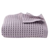 PÜSKÜL Lüks Waffle Banyo Havlusu, 80x160 cm Büyük Boy Havlu Pakette 1-Adet | Açık Gri, 100% Pamuk Emici Yumuşak Hızlı Kuruyan Yüksek Kaliteli Waffle Petek Dokuma Ekstra Geniş Banyo & Plaj Havlusu