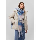 Püsküllü Kareli Atkı 1912810-28616 Mavi-28616 One Size