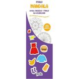 Puslu Mandala Çocuk Ayraç / İngilizce Türkçe İlk Kelimelerim