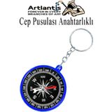 Pusula Anahtarlık Renkli 1 Adet Küçük Pusula Okul Deney Gezi Cep Pusulası Manyetik Pusula Plastik Öğrenci