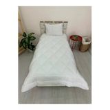 Pusula Home Tek Kişilik Pano Kapitone Dikimli Mikrofiber Dokuma Kumaş Silikon Yorgan