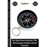 #Pusula Paslanmaz Çelik Dayanıklı Kamp Dağcılık Su Geçirmez Hassas Yön Göstergesi Kulplu Metal Pusula