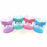 Puti 06390 Çift Bölmeli Pastel Renkler Kalemtıraş