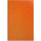 Puti 20x30 CM Simli Yapışkanlı 10'lu Turuncu Eva