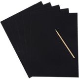Puti A4 Sihirli Çizim Kağıdı 5 Li Paket