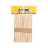 puti ahşap büyük çubuk natural 50 li 4612 (12 paket) - Yok