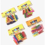 Puti Ahşap Büyük Mandal Renkli 3.5 cm 48'li