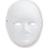 Puti Büyük Surat Karton Maske