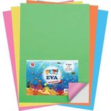 Puti Eva A4 Yapışkanlı Eva 10'lu Karışık Renk
