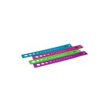 Puti Flexi Kırılmaz Cetvel 30cm, Renkli
