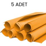 Puti Fon Kartonu 50x70 5 Adet Turuncu