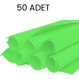 Puti Fon Kartonu 50X70 50'Li Ekonomik Paket Açık Yeşil