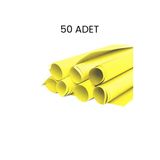 Puti Fon Kartonu 50X70 50'Li Ekonomik Paket Limon Sarı
