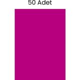 Puti Fosforlu Fon Kartonu 50 Adet 50X70 Fuşya