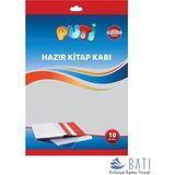 Putı Hazır Kitap Kabı Yapışkanlı 10'lu Şeffaf - 10 Adet
