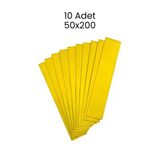 Puti Krapon Kağıdı 50X200 10 Adet Sarı