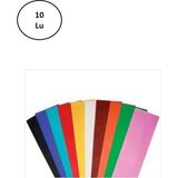 Puti PUTI-5466 Krapon Kağıdı 50X200 cm Karışık Renk 10 Lu