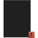 Puti Saygılıofis Düz Eva 50X70 cm 1 Adet Eva Süngeri Okul Kreş Anasınıfı Elişi Etkinlikleri - Siyah