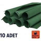 Puti Saygılıofis Fon Kartonu 10 Lu 50X70 cm 1 Paket - KOYU YEŞİL