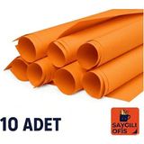 Puti Saygılıofis Fon Kartonu 10 Lu 50X70 cm 1 Paket - TURUNCU