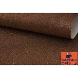 Puti Saygılıofis Yapışkanlı Simli Eva 50X70 cm 1 Adet Simli Yapışkanlı Eva Süngeri Okul Kreş Anasınıfı Elişi Etkinlikleri Hobi - Kahve
