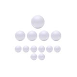 Puti Strafor Köpük Top Karışık Boy 6 cm-5 cm-3 cm 13 Adet (KOD : 06352)