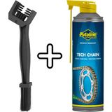 Putoline 500 ml Aerosol Tech Chain Zincir Yağı + Temizleme Fırçası