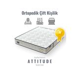 Puuf Sleep Çift Kişilik Omurga Destekli Attitude Ortopedik Yatak